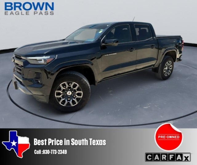 2024 Chevrolet Colorado Z71 in Black — front three-quarter view