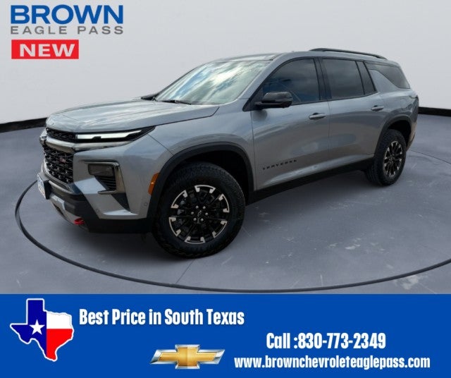 2026 Chevrolet Traverse Z71 in Sterling Gray Metallic — front three-quarter view